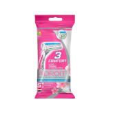 آدرویت تیغ یکبار مصرف سه لبه صابون دار 5 عددی (زنانه و مردانه)